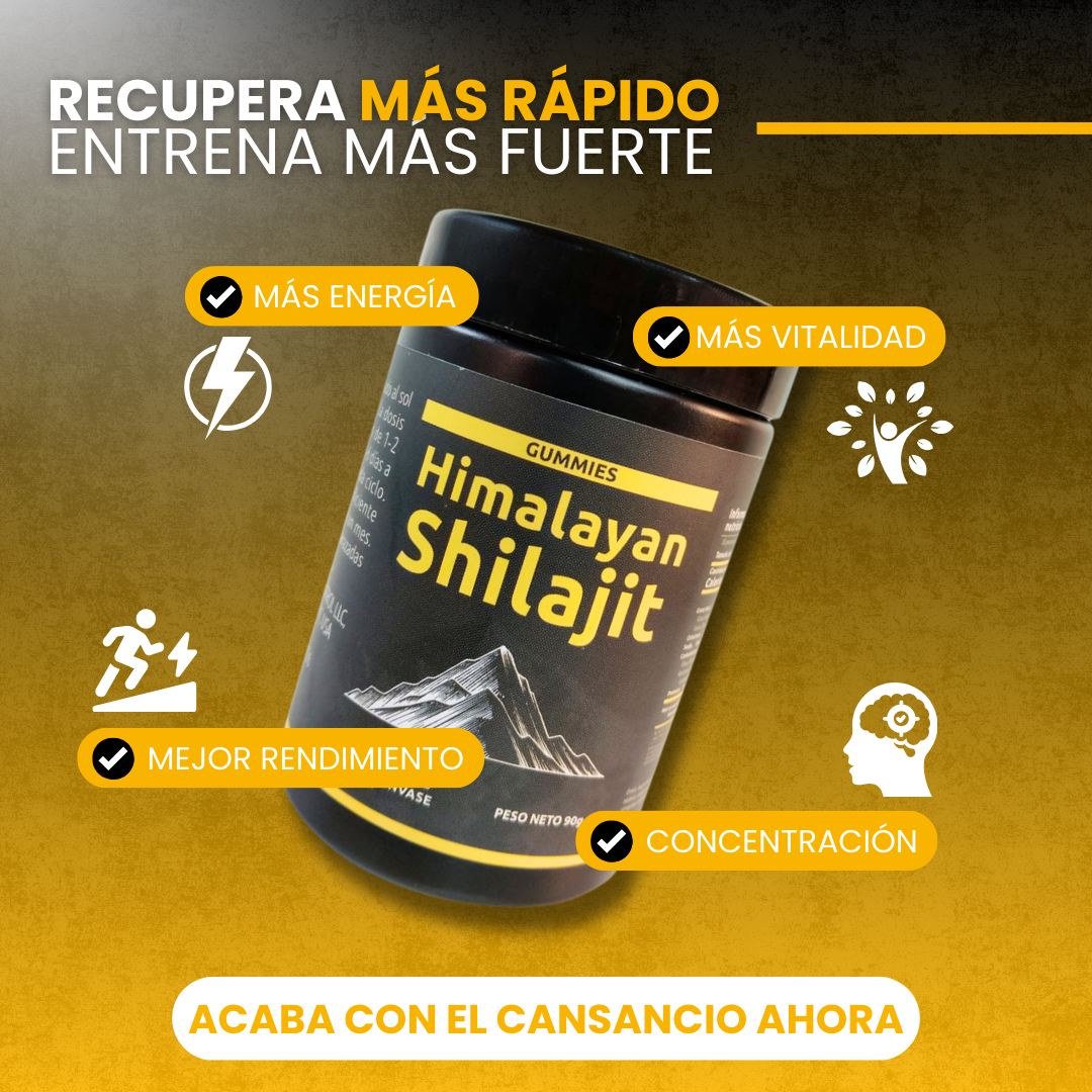Shilajit Gomitas - Potenciador Masculino