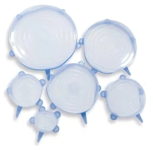 Tapas de Silicona Reutilizable x6