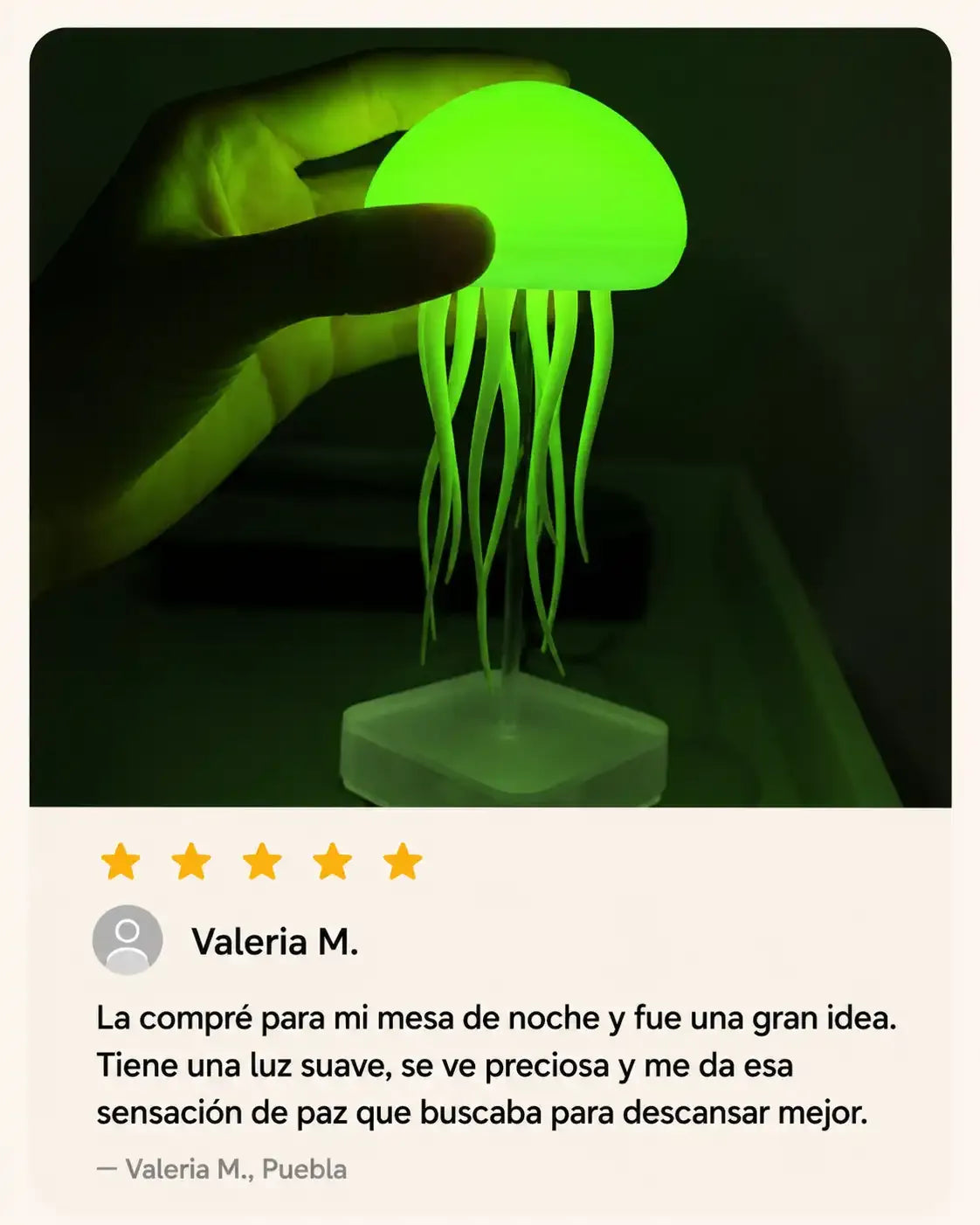Lampara Medusa Flotante
