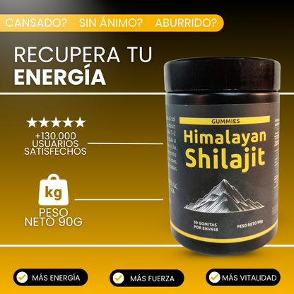 Shilajit Gomitas - Potenciador Femenino