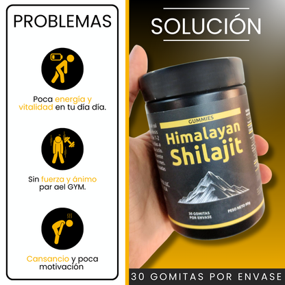 Shilajit Gomitas - Potenciador Femenino