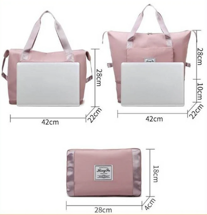 Bolsa De Viaje Plegable Expandible Repe