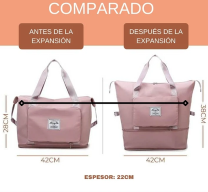 Bolsa De Viaje Plegable Expandible Repe