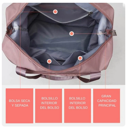 Bolsa De Viaje Plegable Expandible Repe