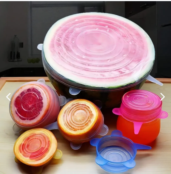 Tapas de Silicona Reutilizable x6