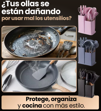 Set de Utensilios De Cocina 19 Piezas