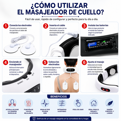 Masajeador de cuello Electrico