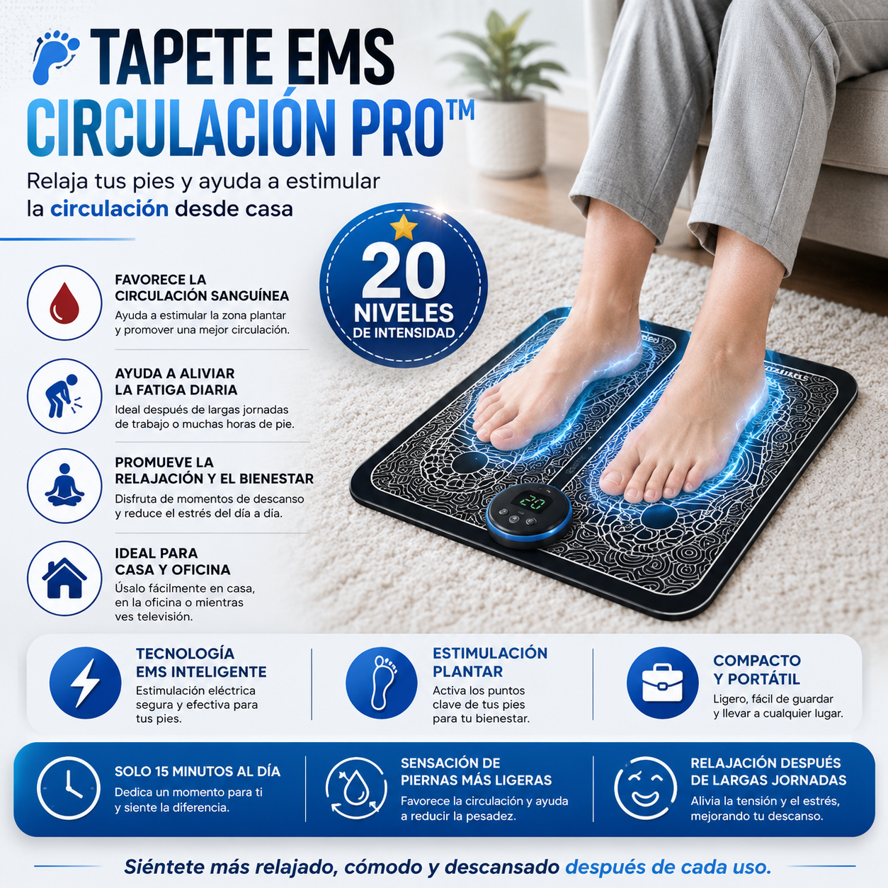 Tapete Masajeador FootRelax