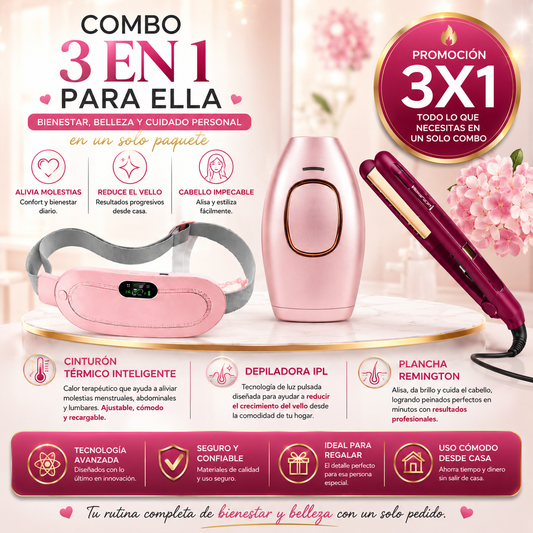 Combo 3 en 1 Para ella