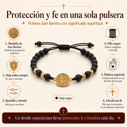 Pulsera de Protección de San Benito