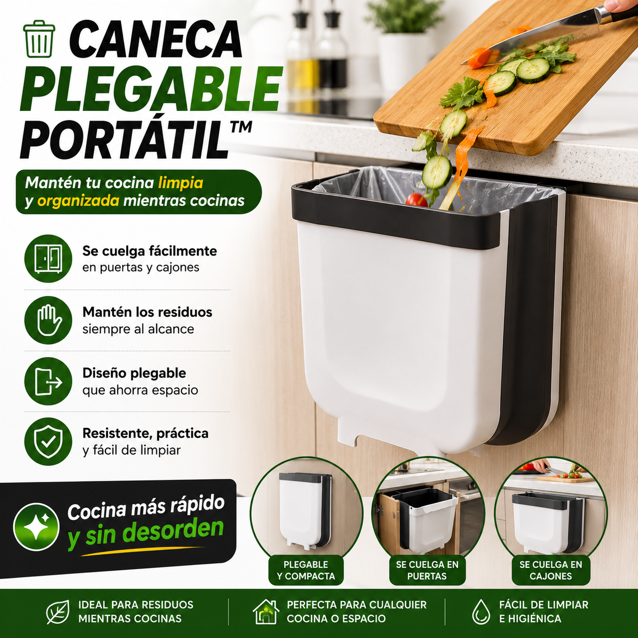 Caneca Plegable Portátil