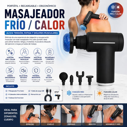 Masajeador Frio Calor ThermaPulse Pro™