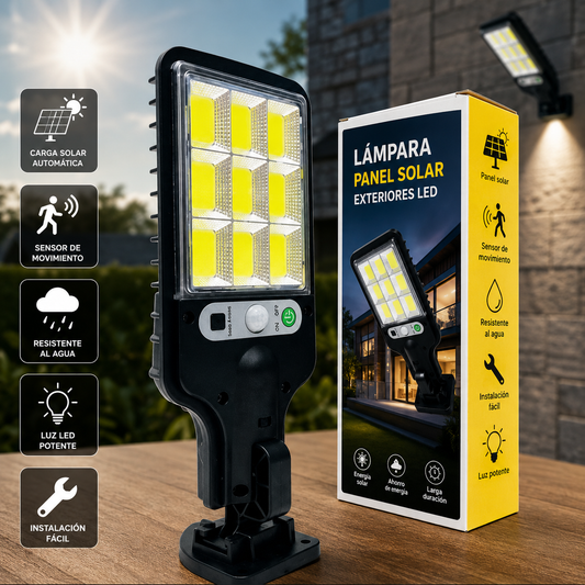 Lampara Panel Solar LumiSolar Pro™