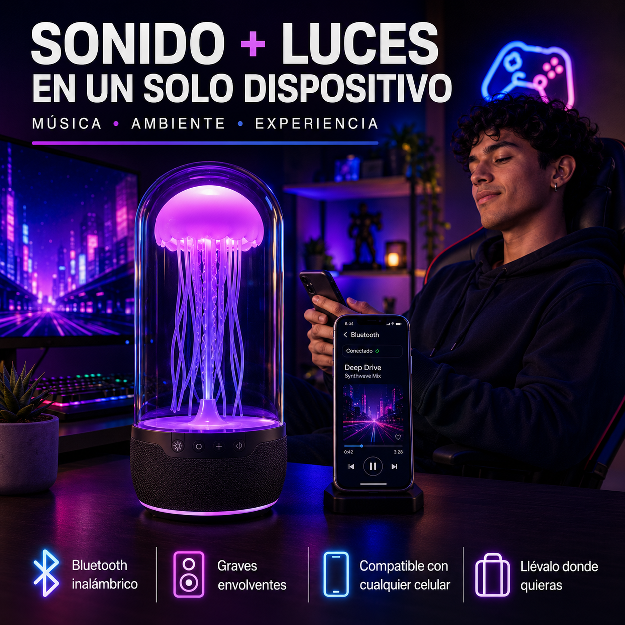 Lampara Medusa Medulamp ™