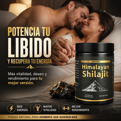 Shilajit Gomitas - Potenciador Masculino