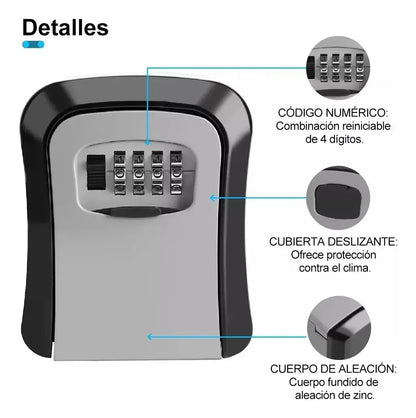 Porta Llaves Caja Fuerte