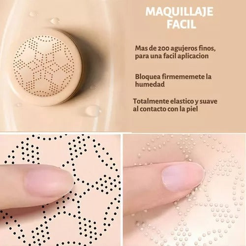 Combo Rostro Perfecto Base Moisture Cushion + Tratamiento Para El Acne