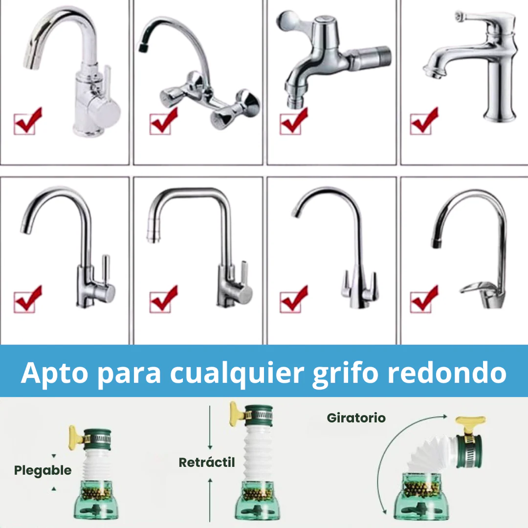Filtro Extensor Anti-Salpicaduras