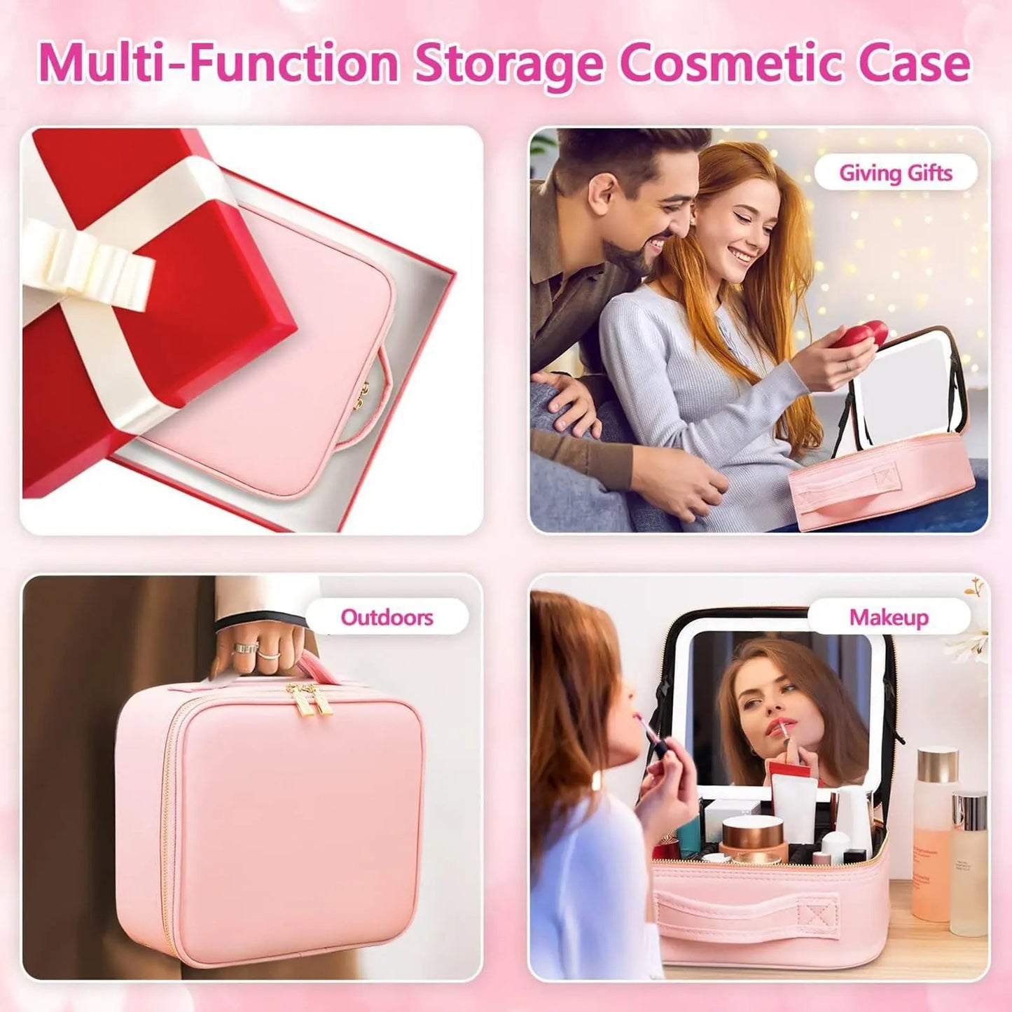 Cosmetiquera BeautyCase LED Pro™