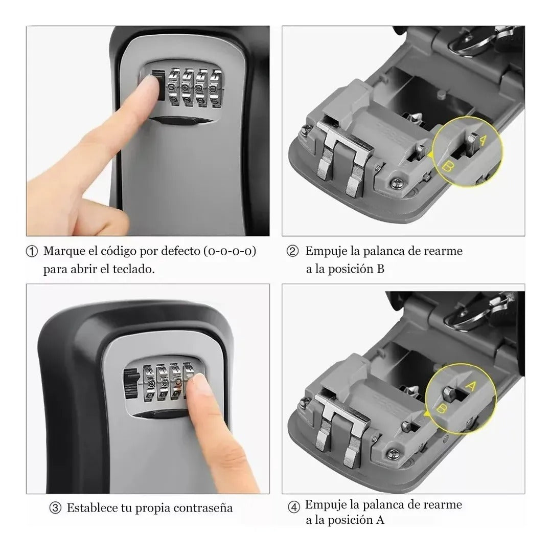 Porta Llaves Caja Fuerte