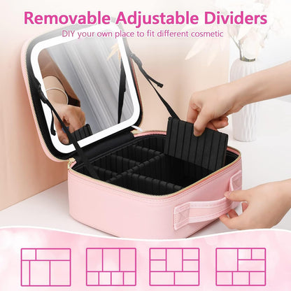 Cosmetiquera BeautyCase LED Pro™